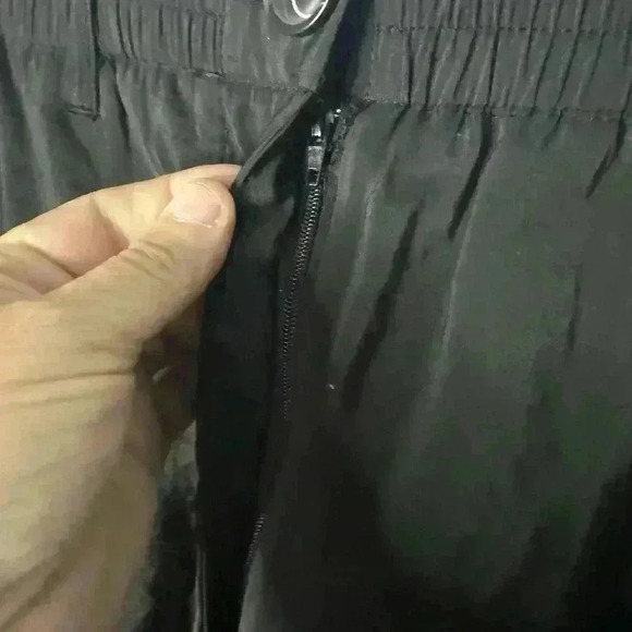 NWT Joie Womens Large Black Cargo Jogger Utility Tech Gorpcore Grunge Pants - Picture 5 of 14